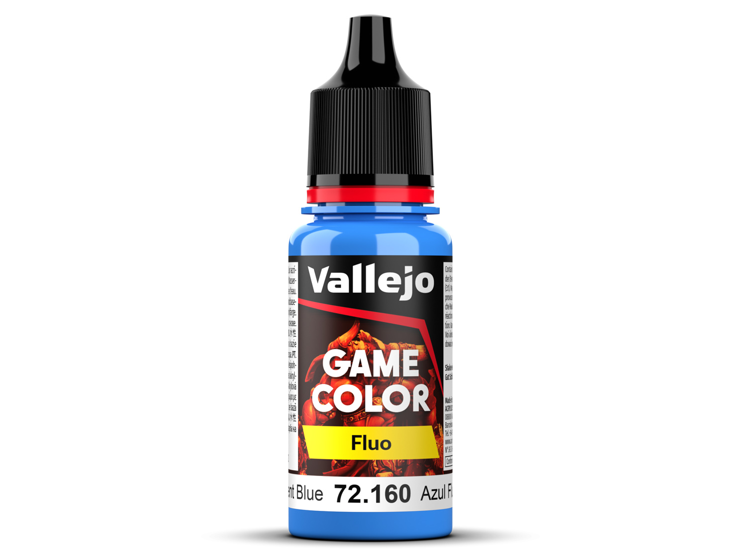 Levně Vallejo 72160 Fluorescent Blue 18 ml