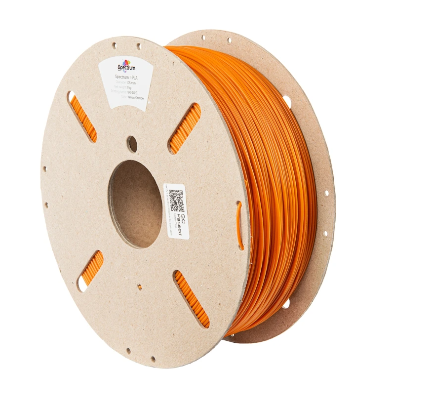 R-PLA filament Yellow Orange 1,75 mm Spectrum 1 kg