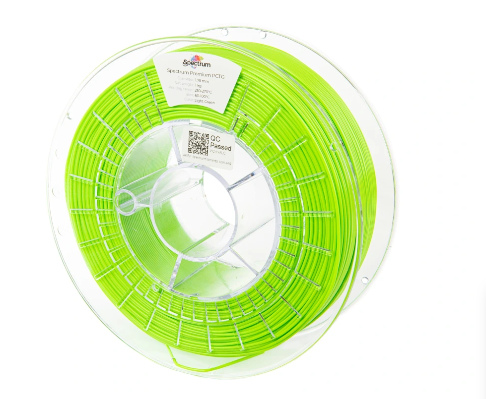Levně PCTG filament světle zelený 1,75 mm Spectrum 1 kg