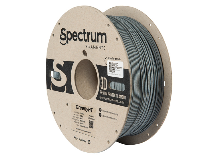 GreenyHT filament anthracite grey 1,75 mm Spectrum 1 kg