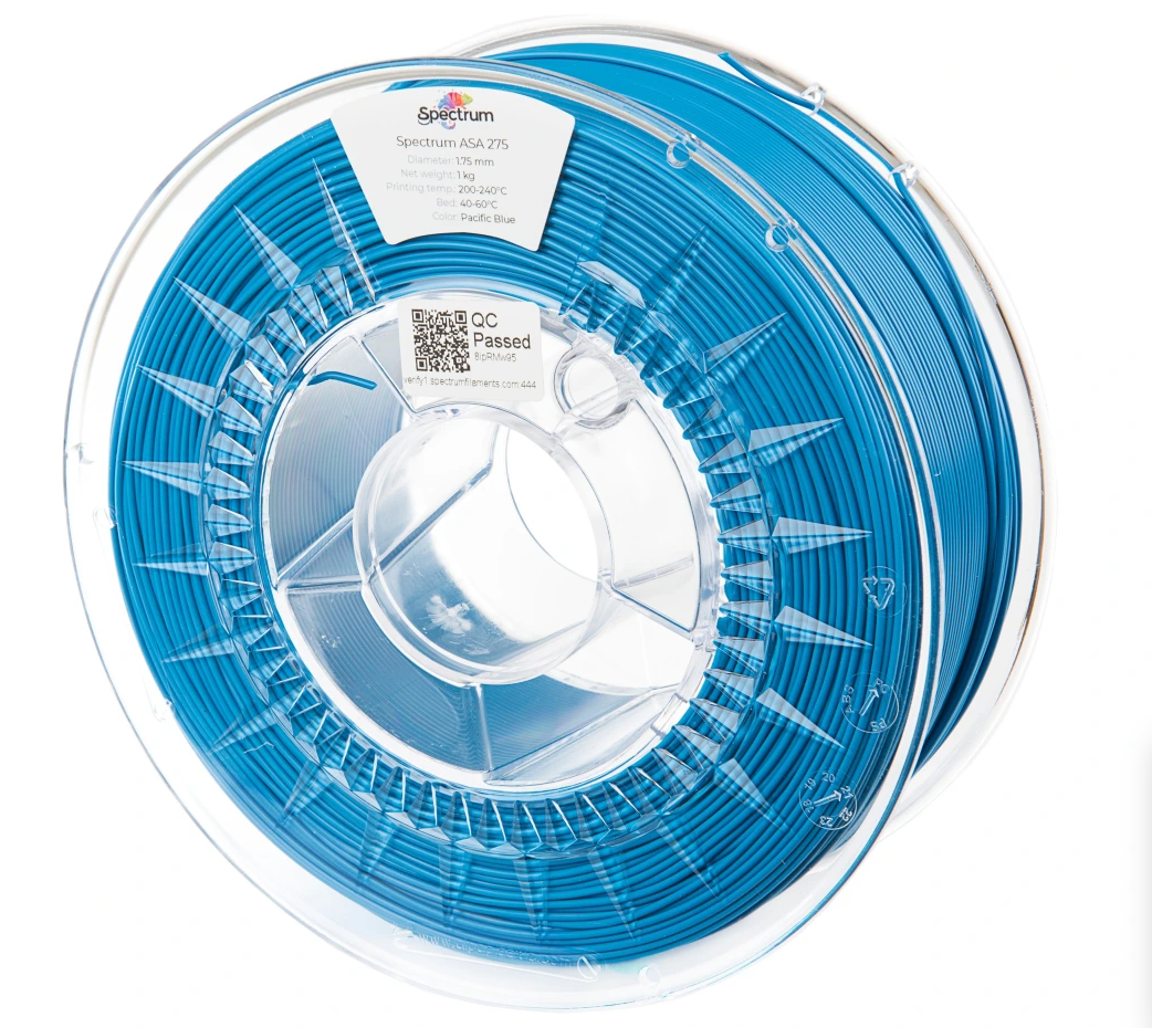 Levně ASA 275 filament Pacific Blue 1,75 mm Spectrum 1 kg