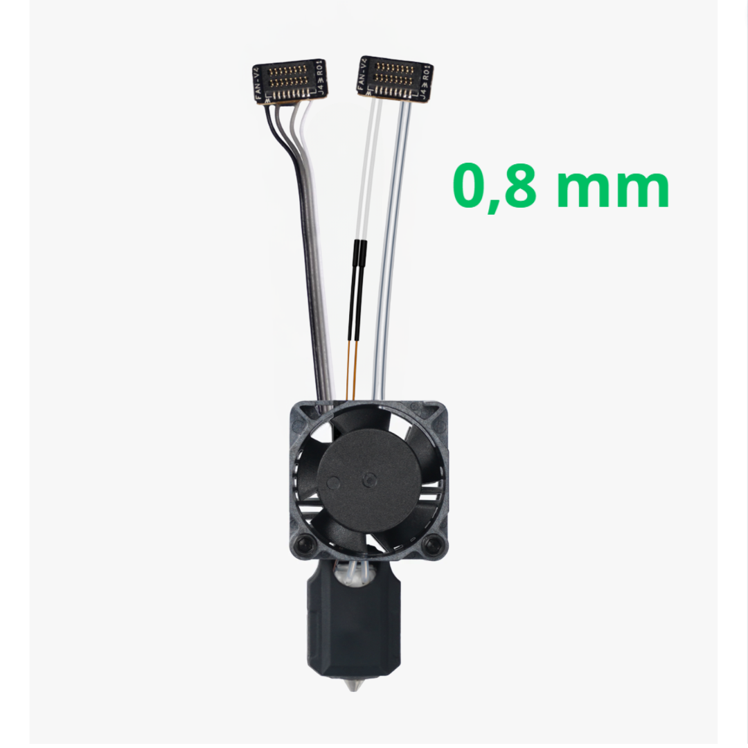 Levně Bambu Lab Kompletní hotend 0,8 mm Hardened Steel pro Bambulab P1