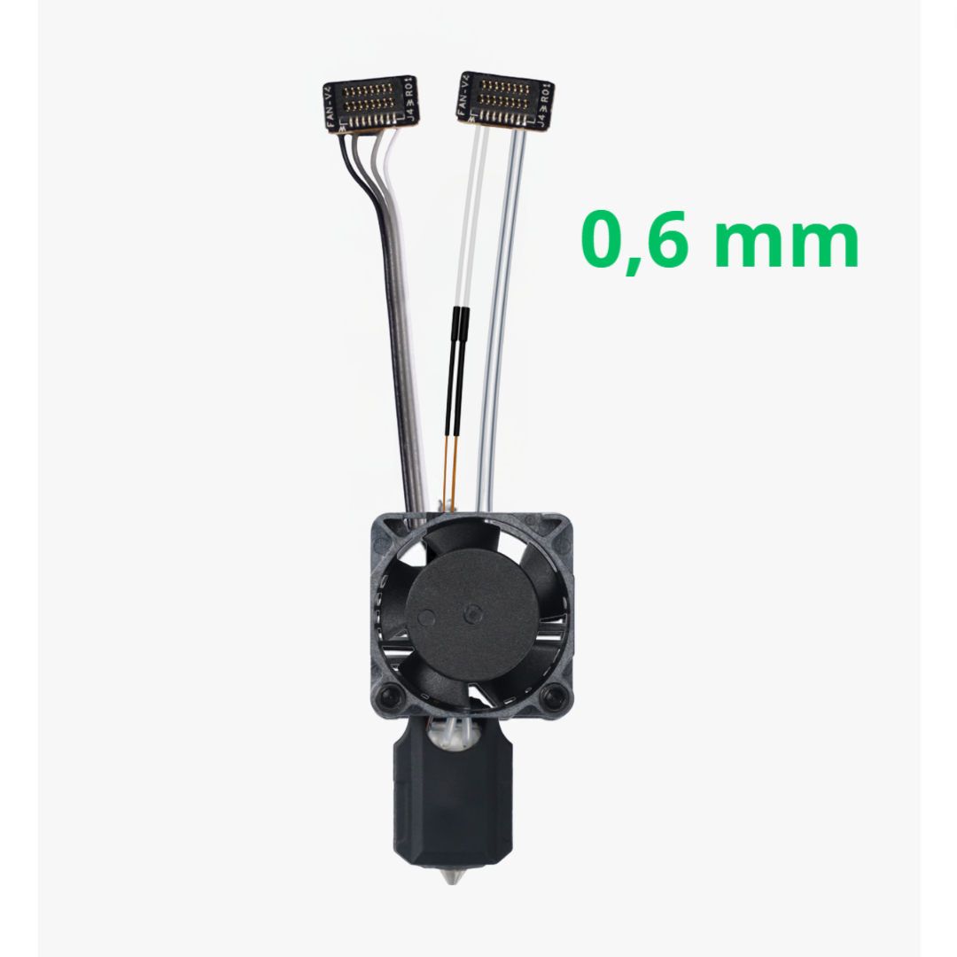 Levně Bambu Lab Kompletní hotend 0,6 mm Hardened Steel pro Bambulab P1