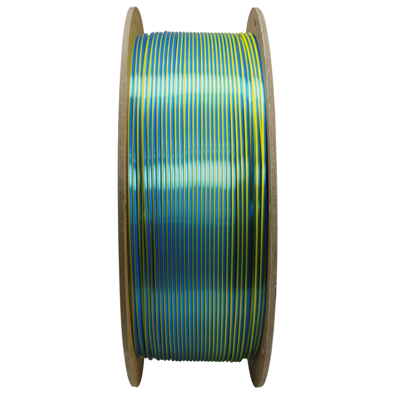 Polymaker PolyLite PLA DUAL SILK 1,75 mm Chameleon Silk Yellow-Blue, 1 kg