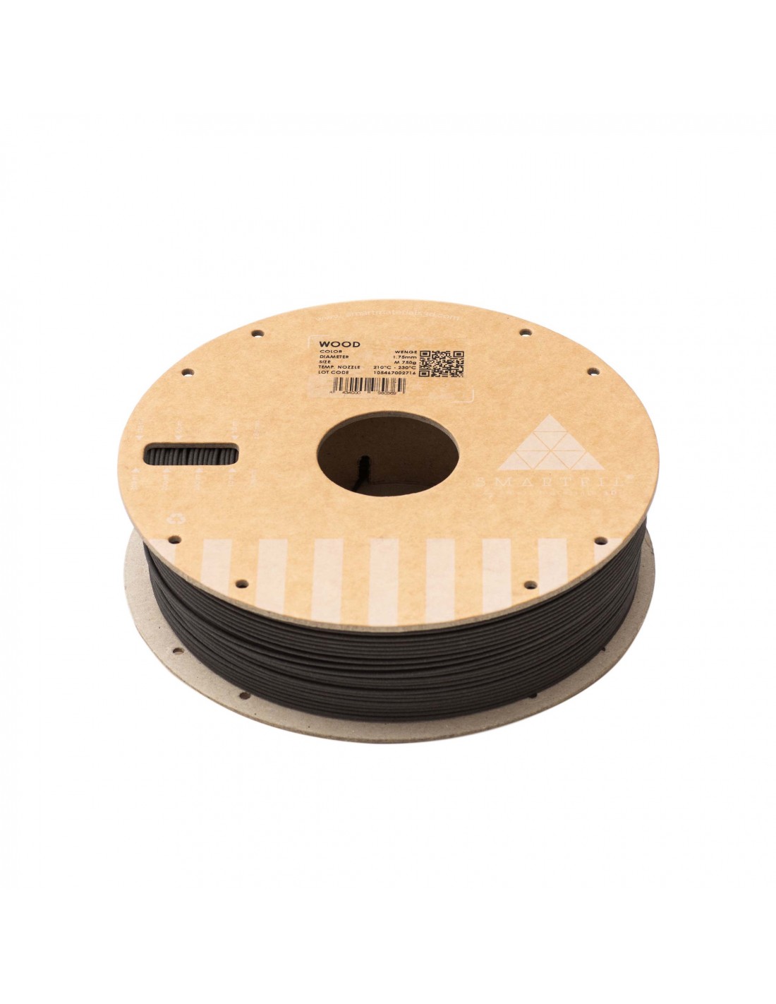 Levně WOOD filament akát WENGE 1,75 mm Smartfil 750 g