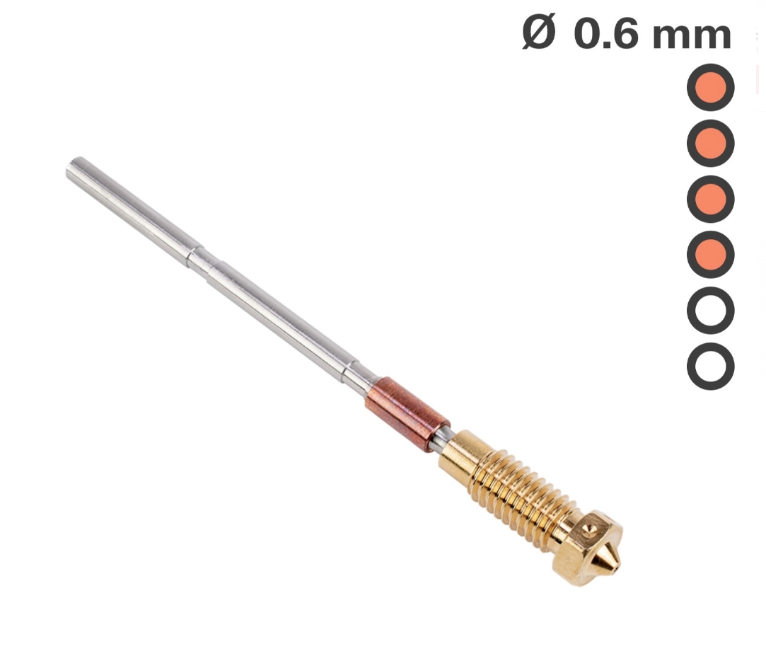 Levně Prusa Research Prusa Nextruder tryska Brass 0,6 mm