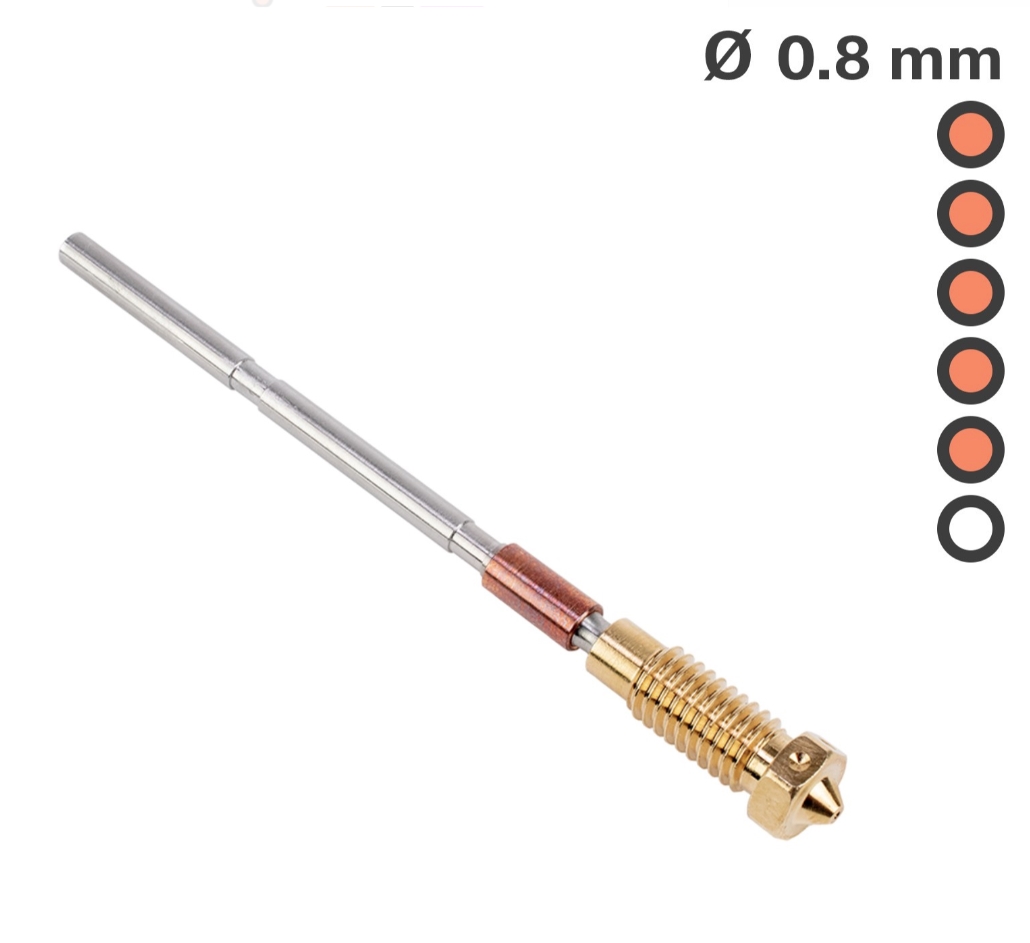 Levně Prusa Research Prusa Nextruder tryska Brass 0,8 mm