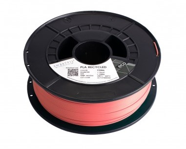 Levně PLA filament z recyklátu korálový 1,75 mm Smartfil 1 kg