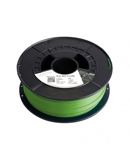 Levně PLA filament z recyklátu zelený May 1,75 mm Smartfil 1 kg