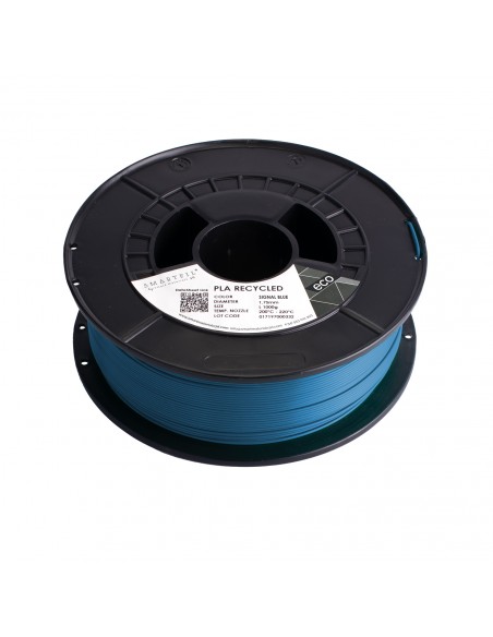 Levně PLA filament z recyklátu Signal Blue 1,75 mm Smartfil 1 kg
