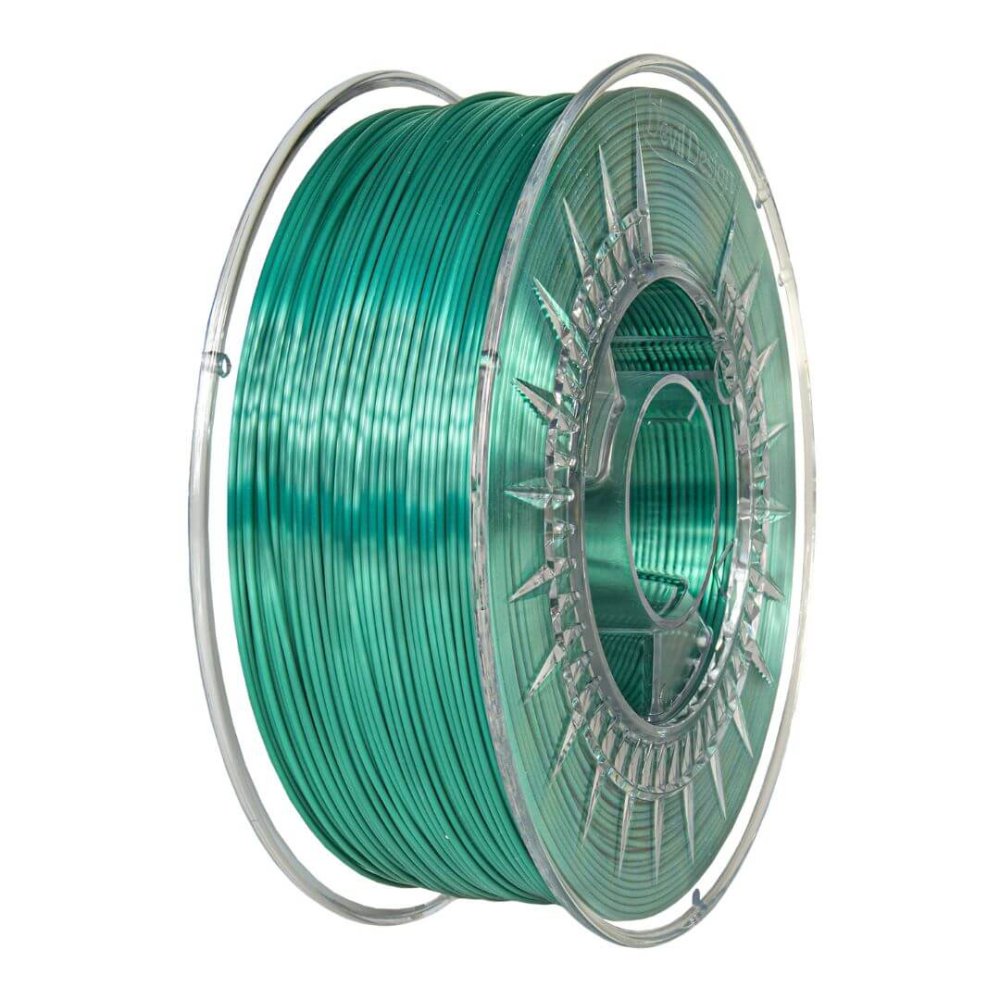 Levně SILK filament Cold Green Devil Design 1 kg 1,75 mm