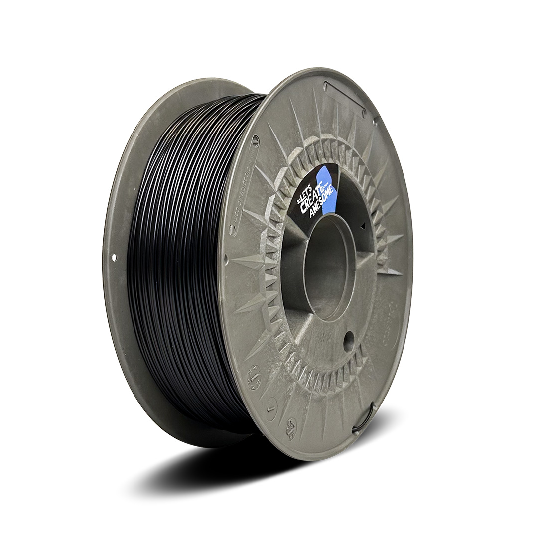 Levně PLA filament Extrafill černý Traffic Black 1,75 mm 1 kg Fillamentum