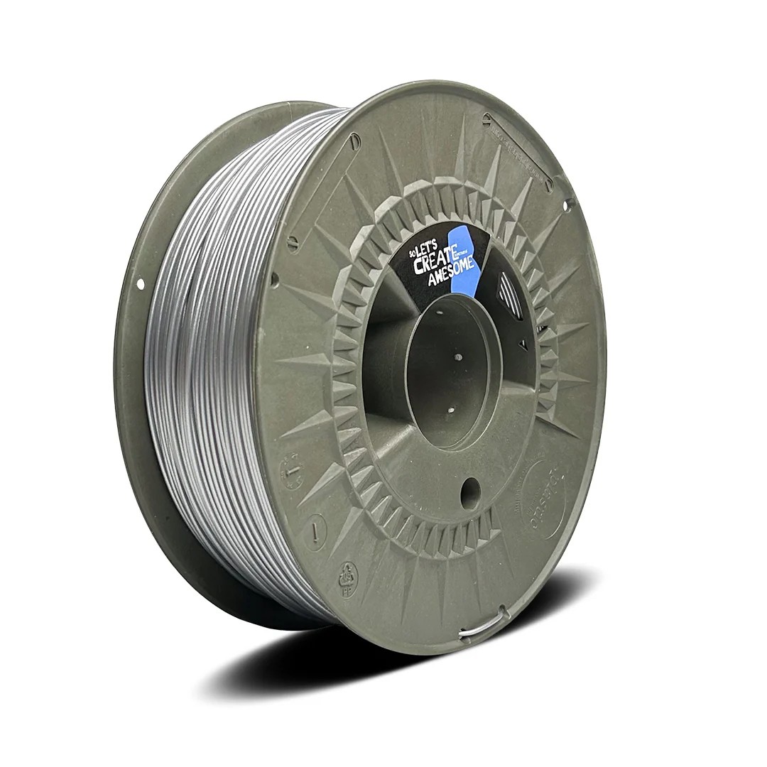 Levně PLA filament Extrafill Rapunzel Silver 1,75 mm 1 kg Fillamentum