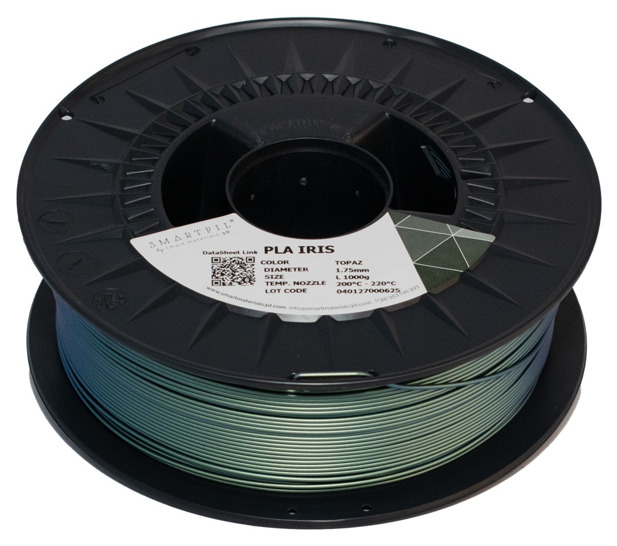 Levně PLA filament Iris Topaz 1,75 mm Smartfil 1 kg