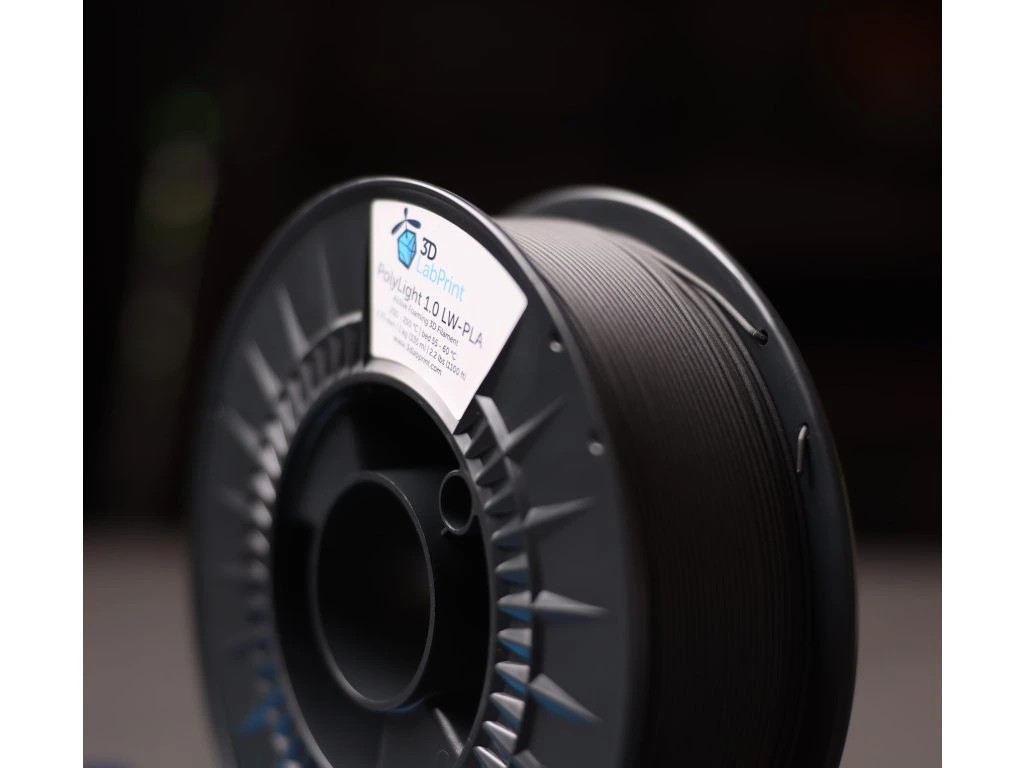 Levně PolyLight 1.0 LW PLA dark filament 1,75 mm 3DLabPrint 1 kg
