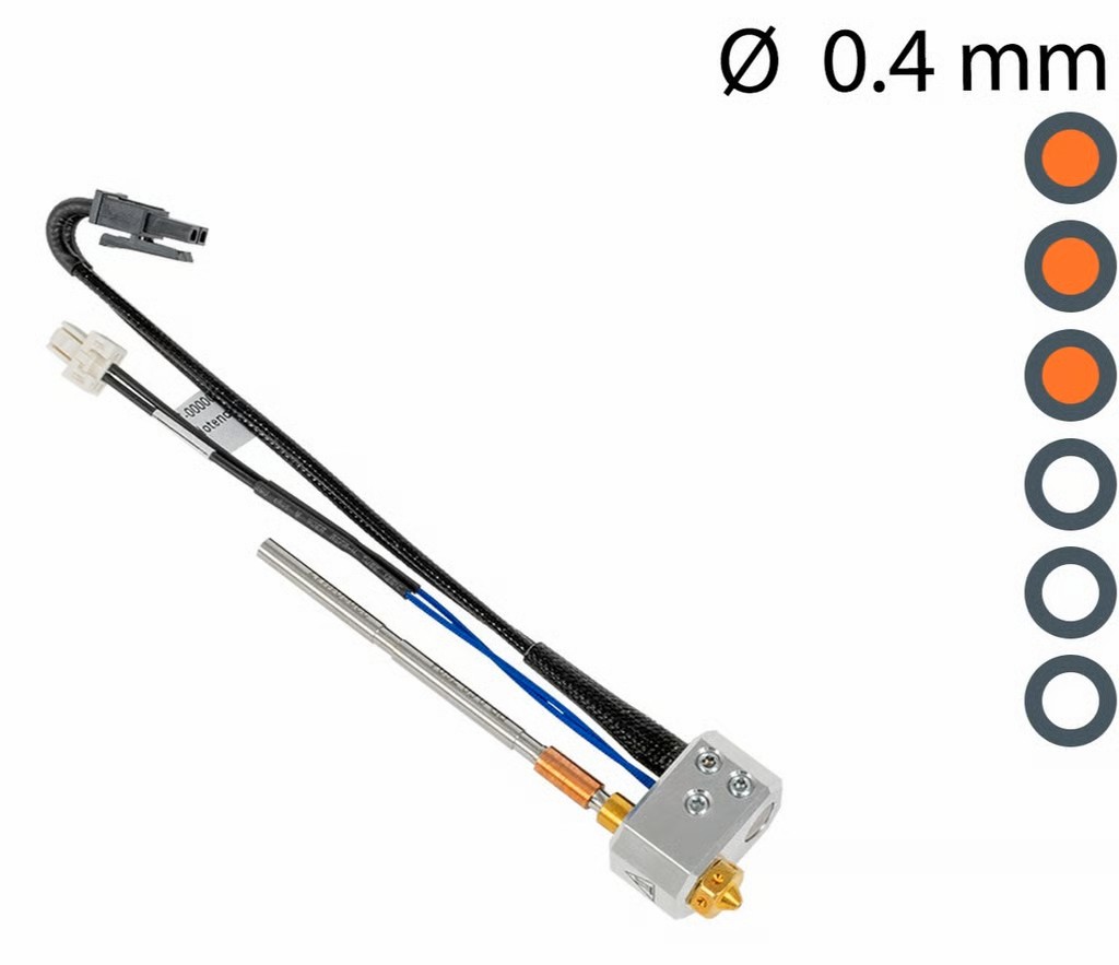 Levně Prusa Research Prusa Hotend brass High Flow 0,4 mm