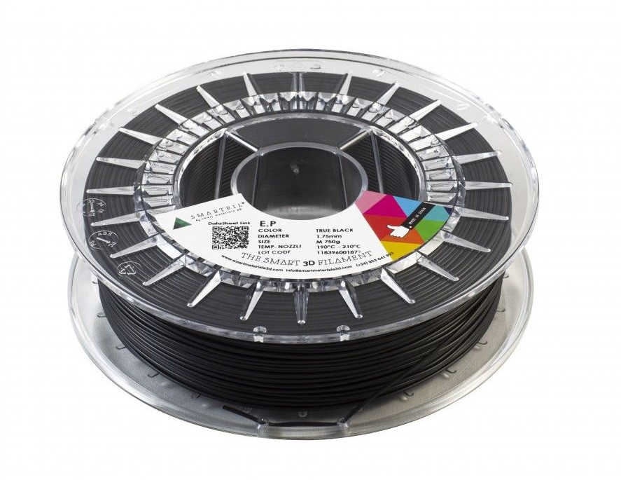 Levně E.P. filament černý 1,75 mm Smartfil 1 kg