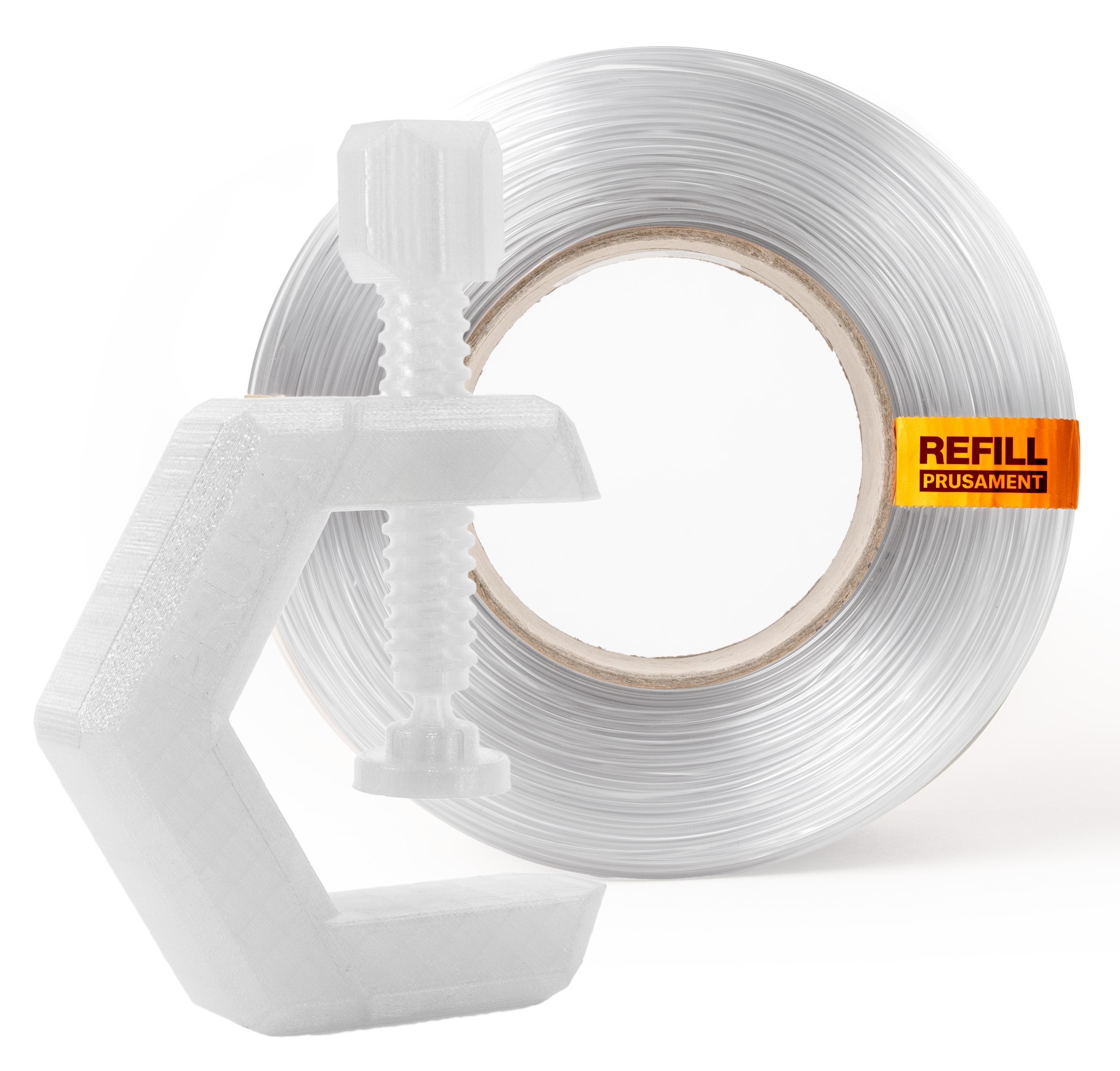 Levně Prusa Research Prusament PETG Clear 1 kg refill