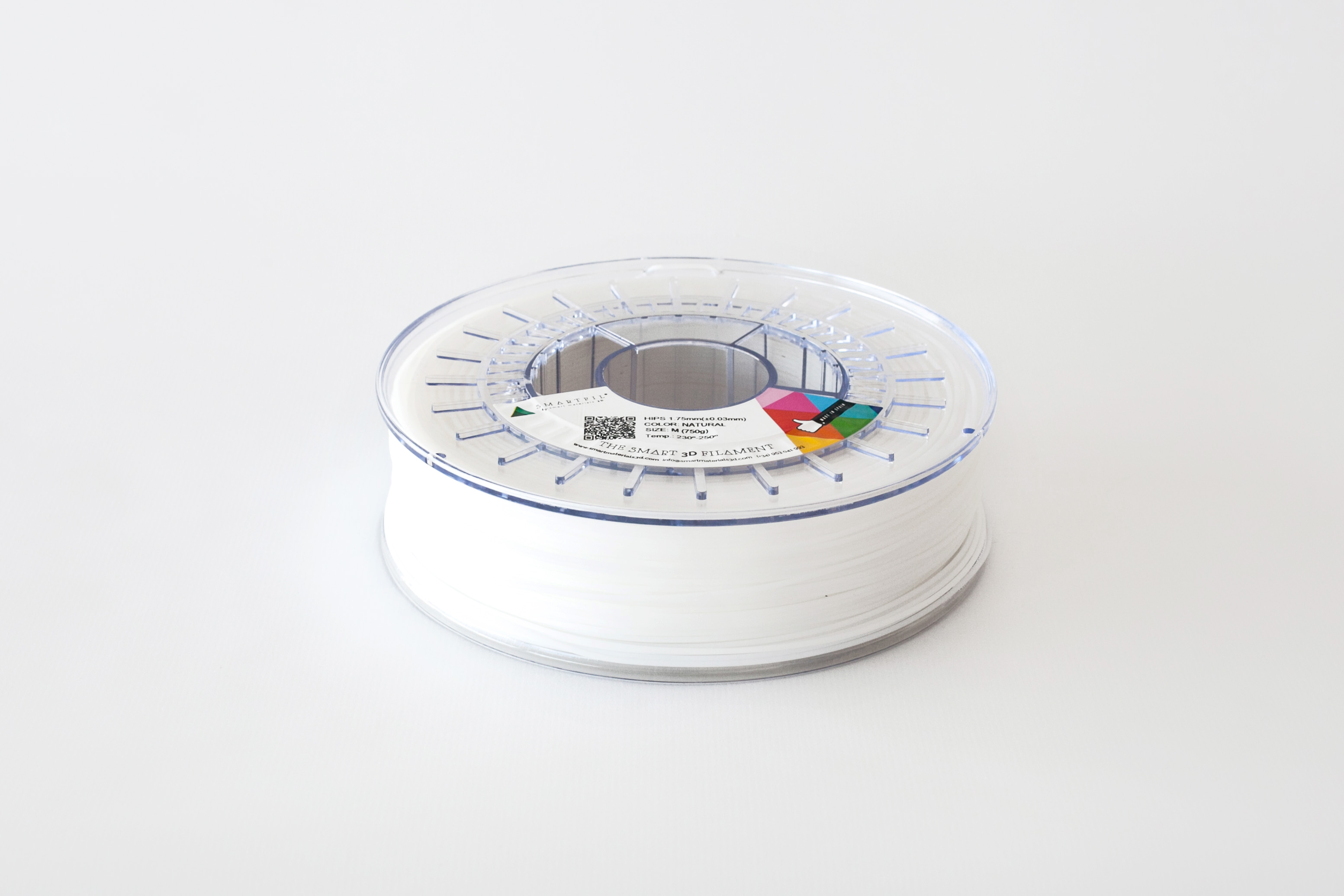 Levně HIPS filament přírodní 1,75 mm Smartfil 1 kg