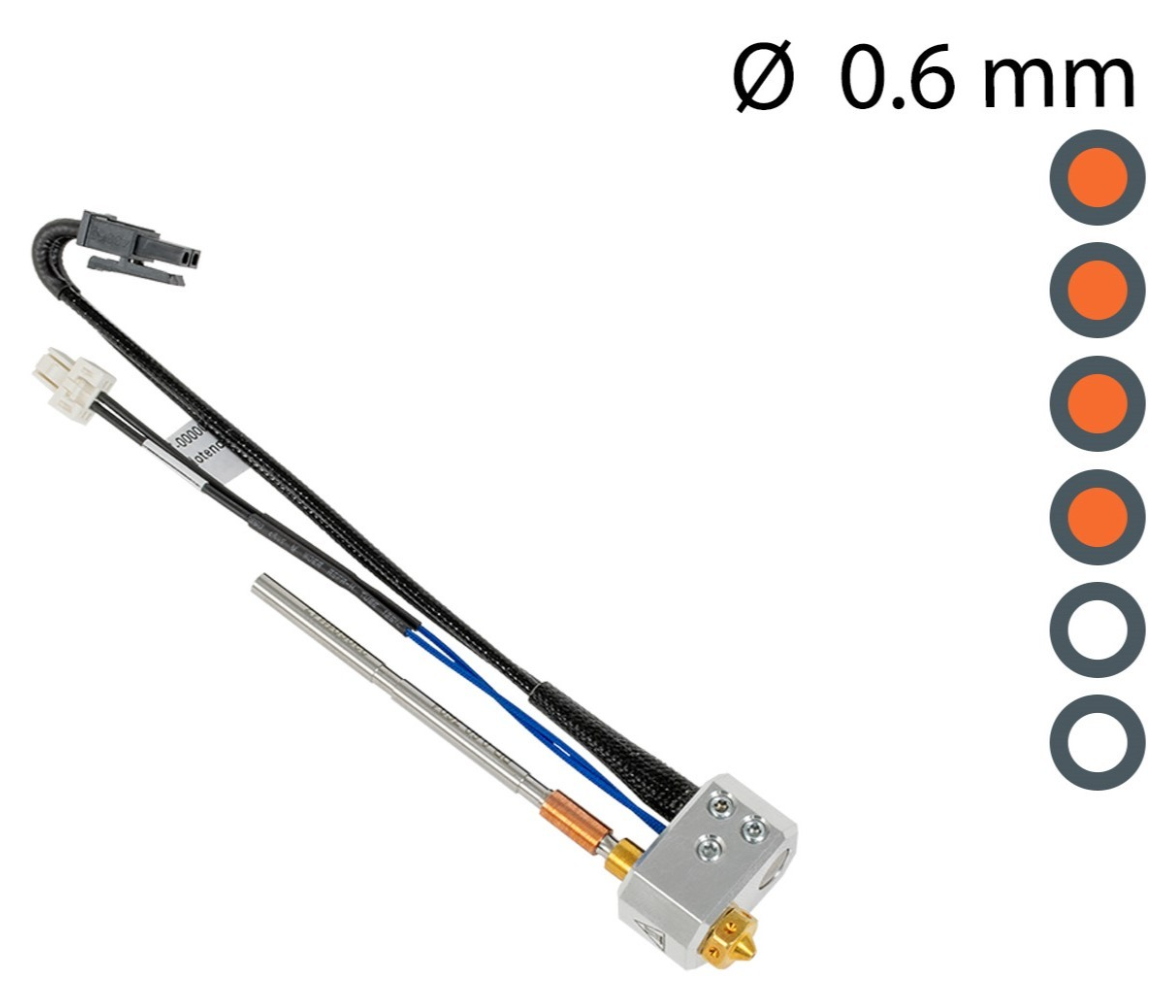 Levně Prusa Research Prusa Hotend brass High Flow 0,6 mm