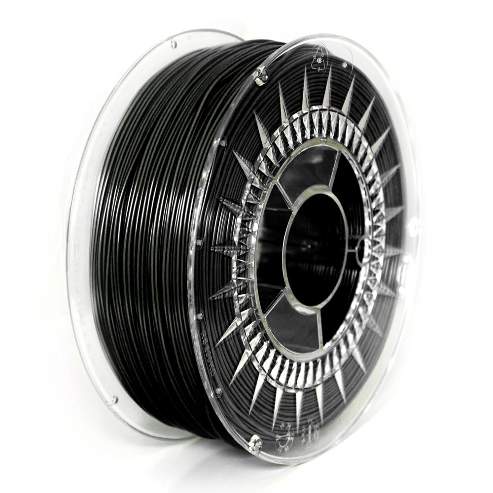 Levně ABS+ filament 1,75 mm černý Devil Design 0,8 kg