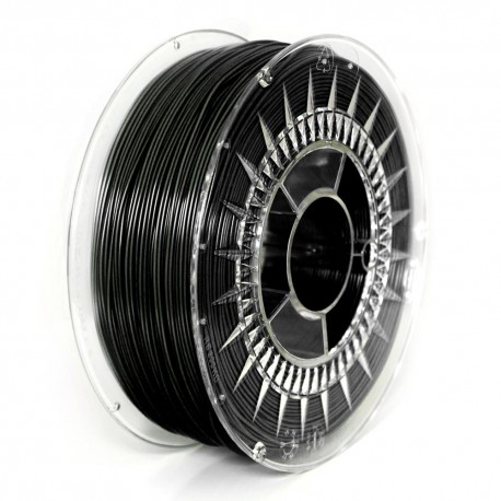 Levně HIPS tisková struna 1,75 mm černá Devil Design 0,8 kg