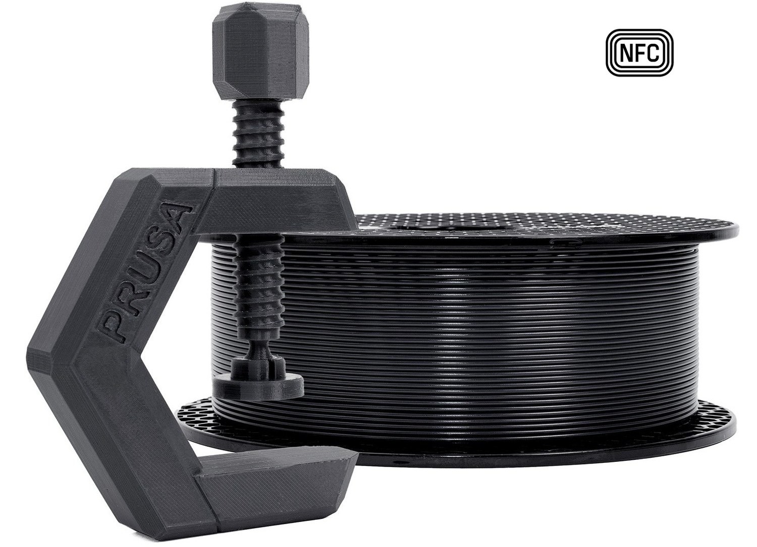 Levně Prusa Research Prusament PETG Matte Black 1 kg (NFC)