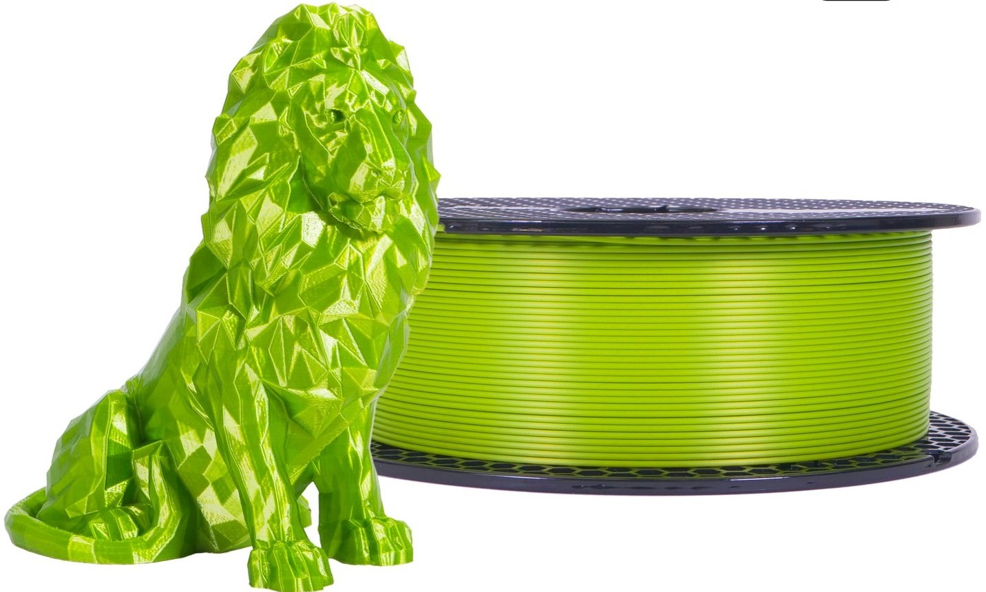 Levně Prusa Research Prusament PLA Blend Lime Green 1 kg (NFC)