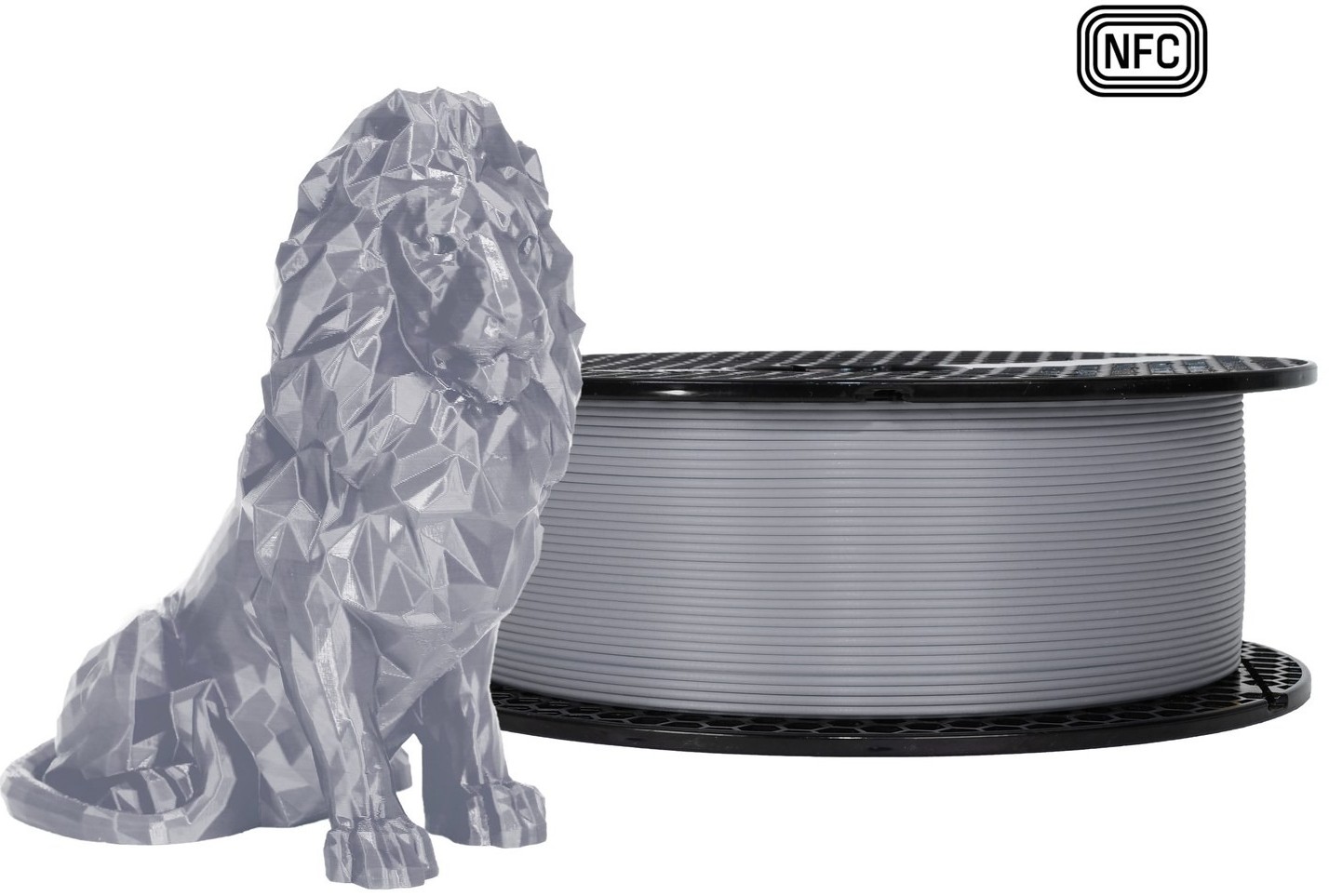 Levně Prusa Research Prusament PLA Blend My Silverness 1 kg (NFC)