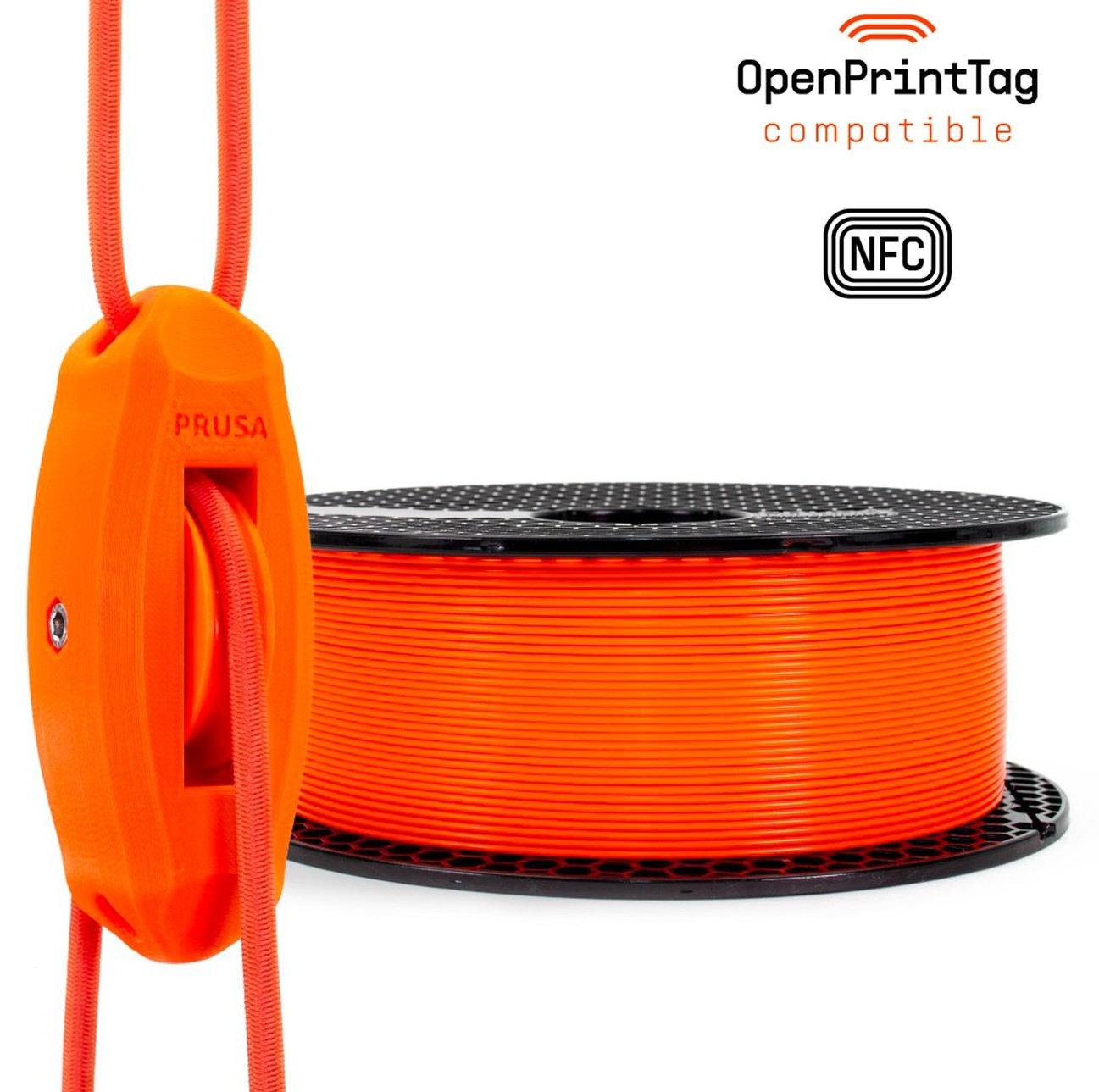 Levně Prusa Research Prusament PC Blend Prusa Orange 0,9 kg (NFC)