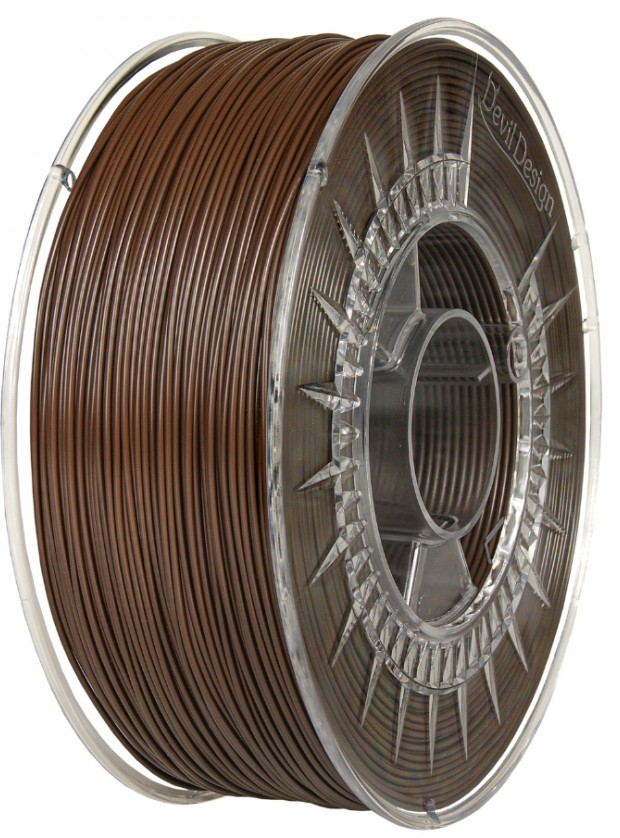 Levně ASA filament tmavě hnědý 1,75 mm Devil Design 800 g