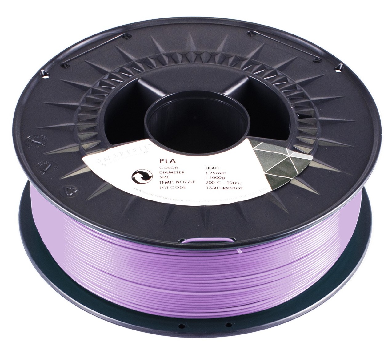Levně PLA filament fialový Lilac 1,75 mm Smartfil 1 kg