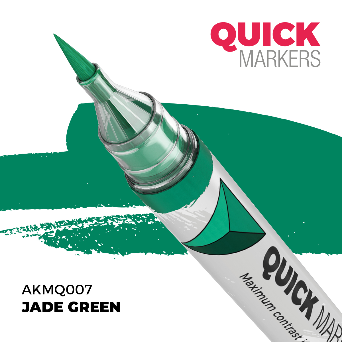 Levně AK Interactive AK QUICK MARKER akrylový fix AKMQ007 JADE GREEN