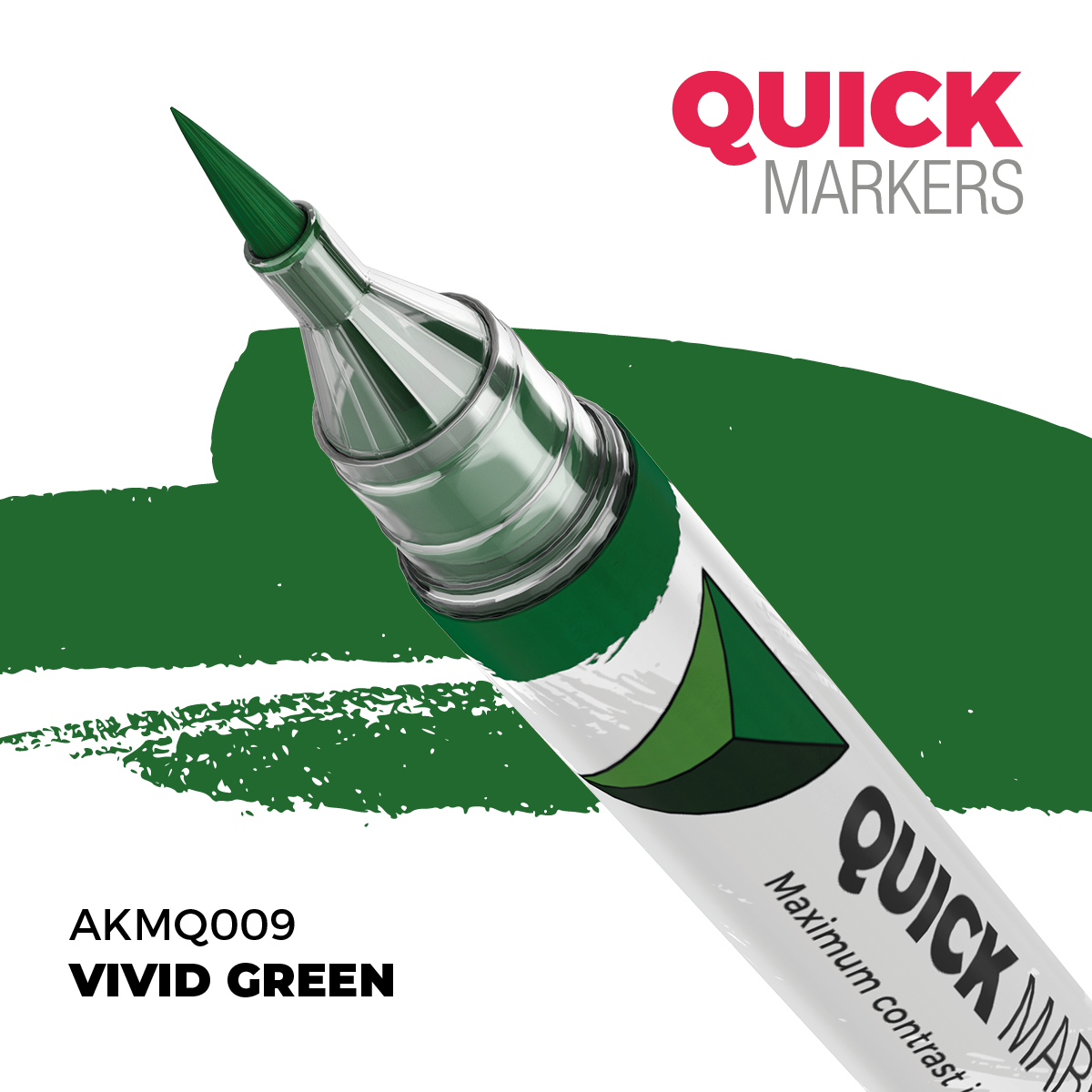 Levně AK Interactive AK QUICK MARKER akrylový fix AKMQ009 VIVID GREEN