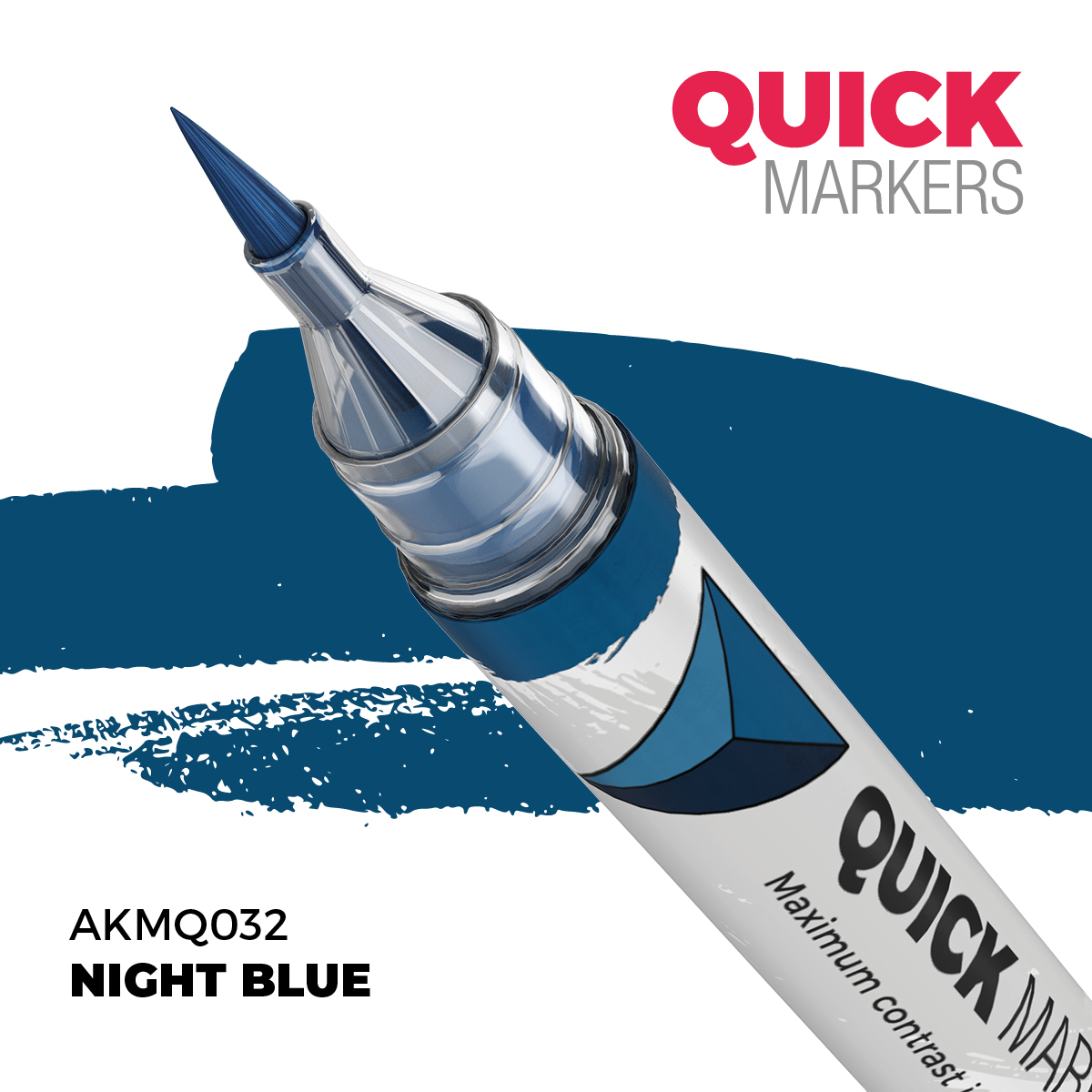 Levně AK Interactive AK QUICK MARKER akrylový fix AKMQ032 NIGHT BLUE
