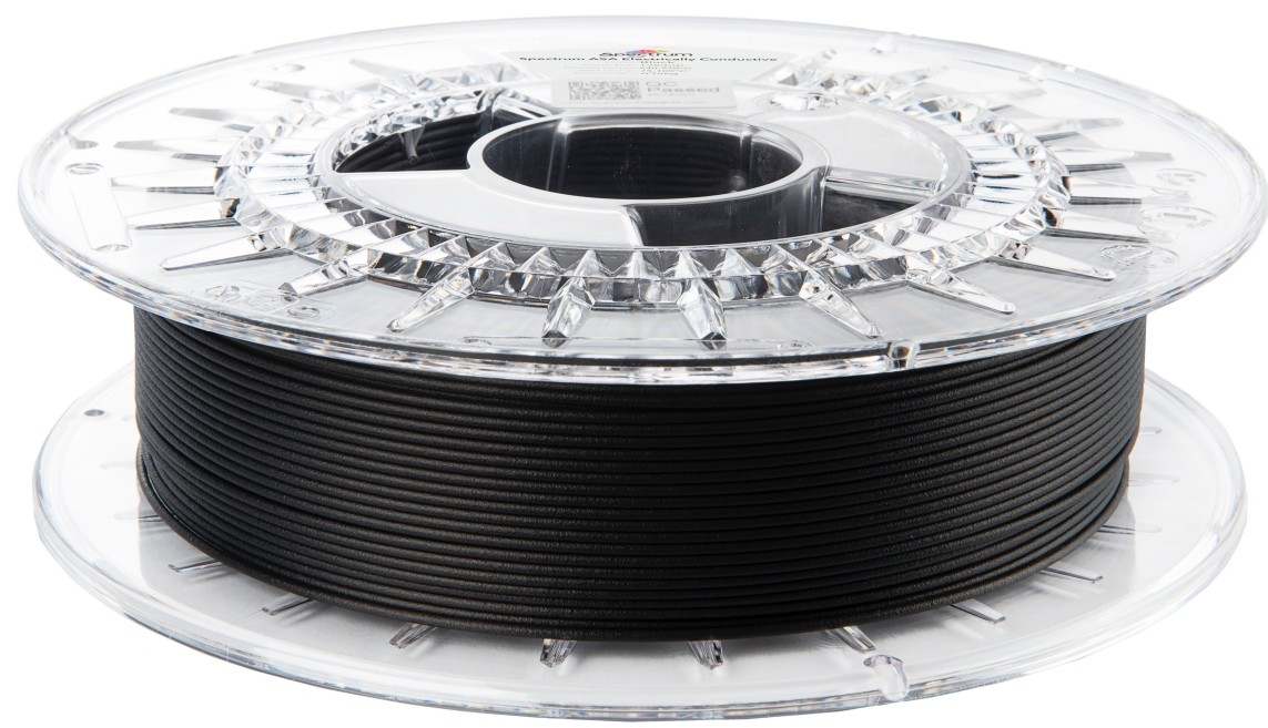 Levně ASA elektricky vodivý filament 1,75 mm Spectrum 0,75 kg černý