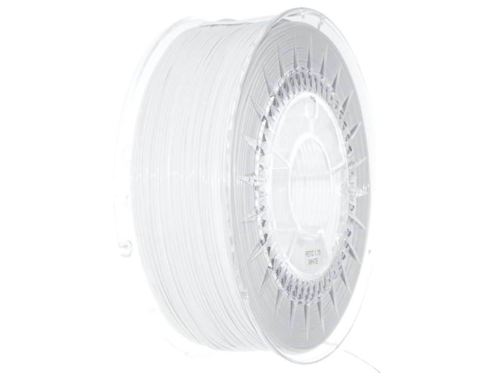 Levně PET-G filament 1,75 mm WHITEi Devil Design 1 kg