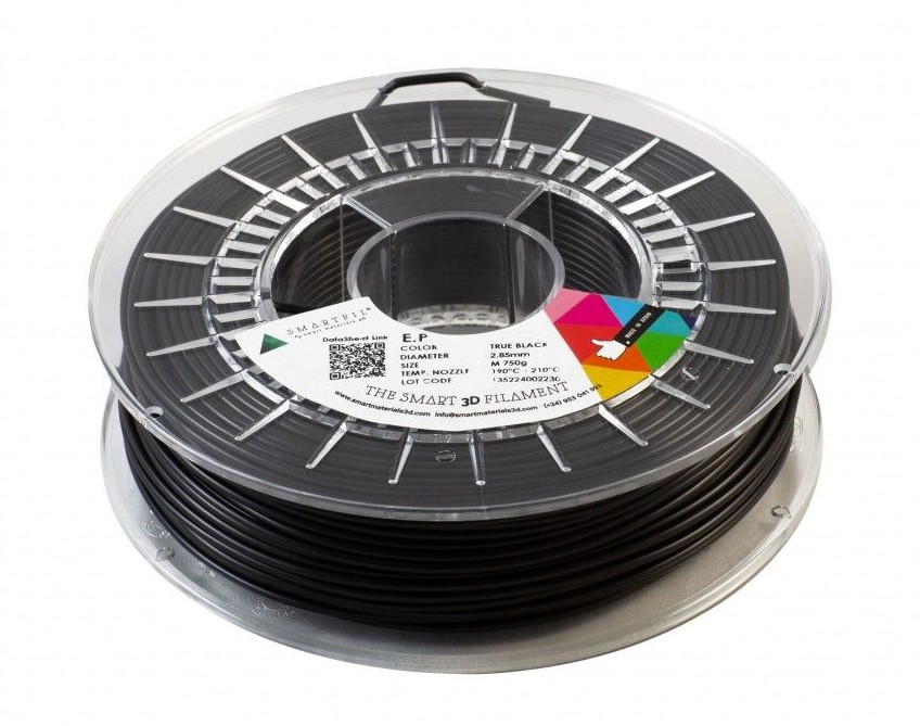 Levně E.P. filament černý 2,85 mm Smartfil 750 g
