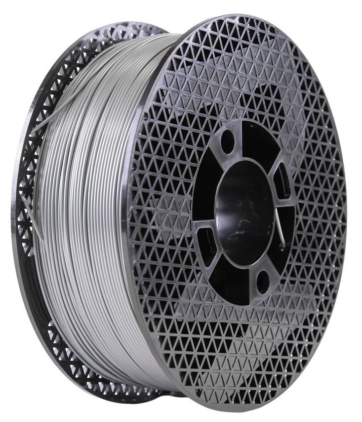 Levně Filament-PM ABS tisková struna stříbrná 1,75 mm 1 kg Filament PM Nové složení