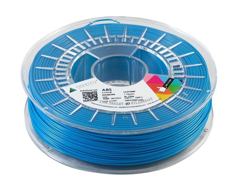 ABS filament safírově modrý 2,85 mm Smartfil 750g