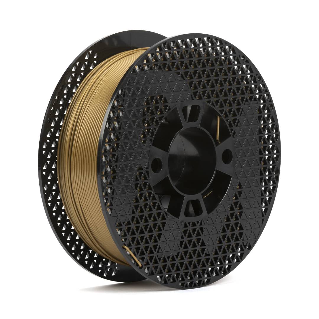 Levně Filament-PM PLA tisková struna zlatá 1,75 mm 1 kg Filament PM