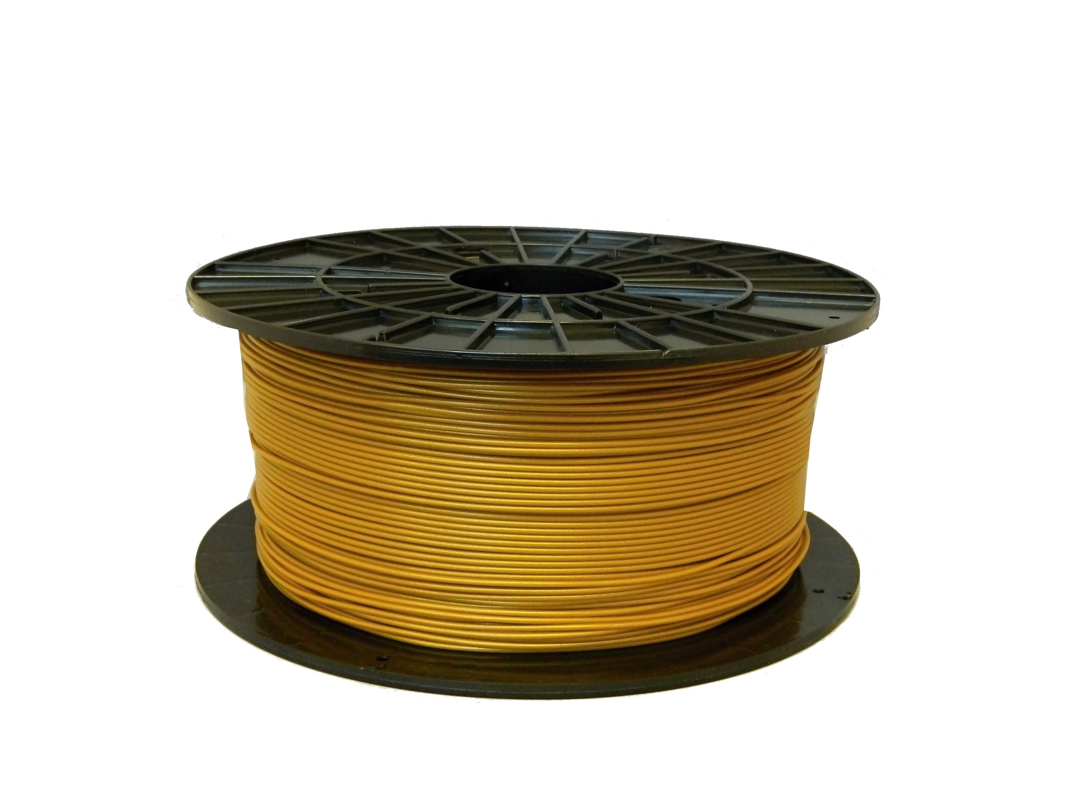 PLA tisková struna zlatá 1,75 mm 1 kg Filament PM