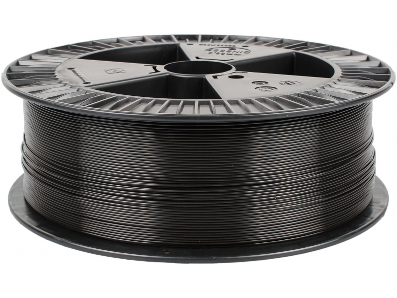 PLA tisková struna černá 1,75 mm 2 kg Filament PM