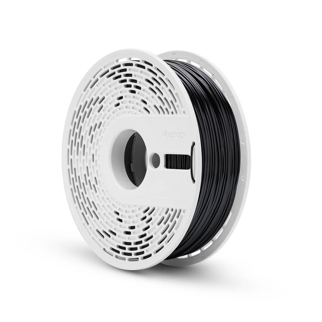 Levně ABS filament černý 1,75 mm Fiberlogy 850 g