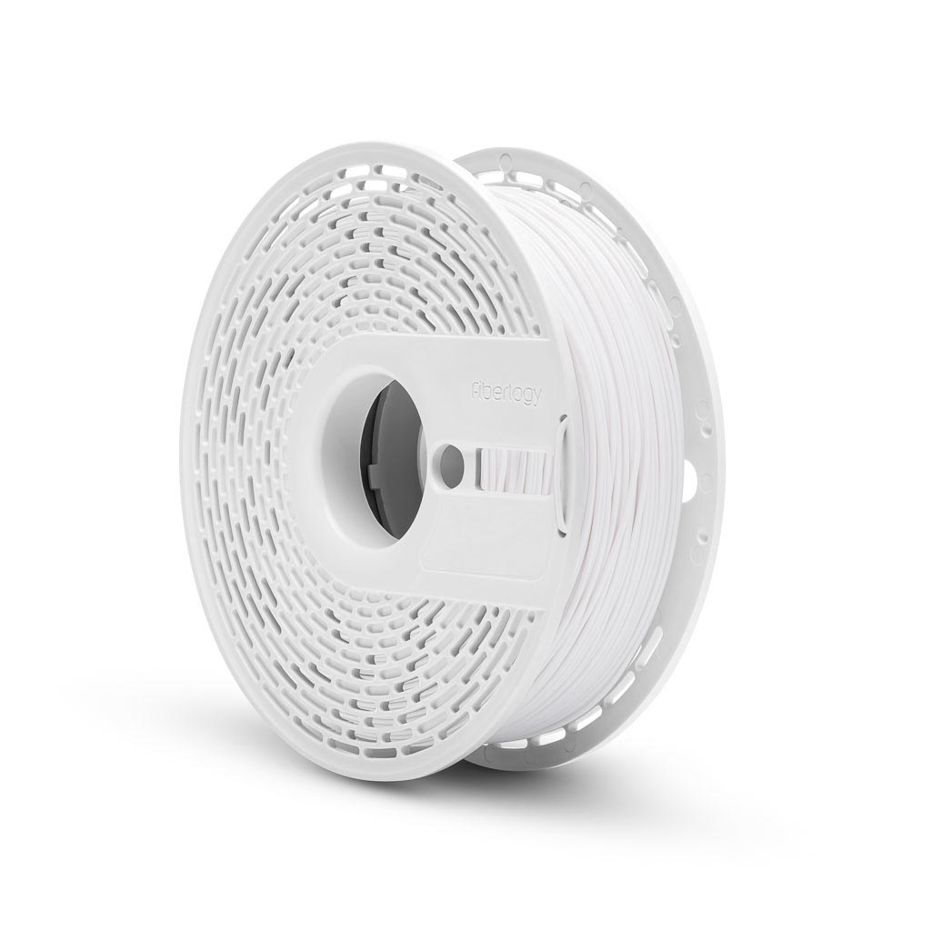 Levně ABS filament bílý 1,75 mm Fiberlogy 850 g