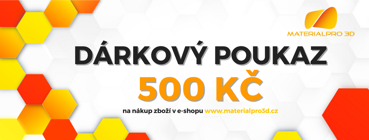 Dárkový poukaz na nákup v hodnotě 500,- Kč