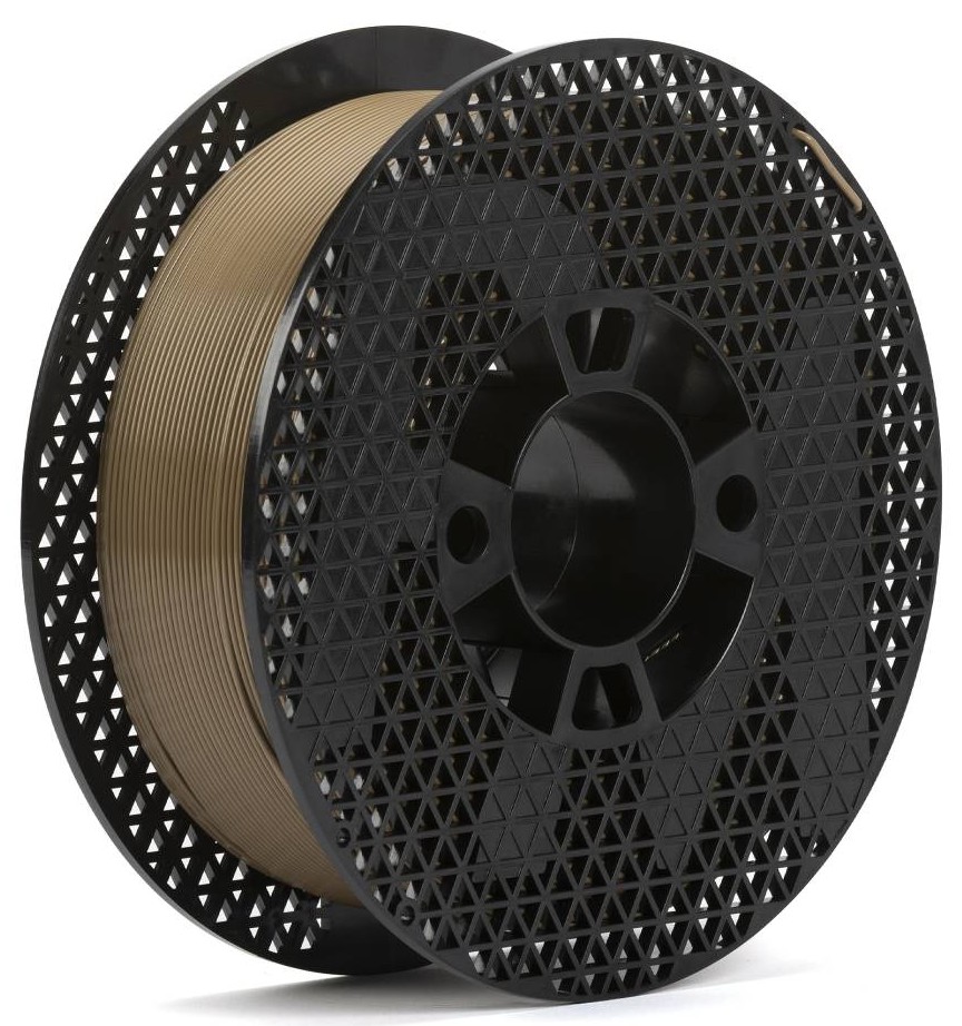 Levně Filament-PM PLA tisková struna khaki 1,75 mm 1 kg Filament PM