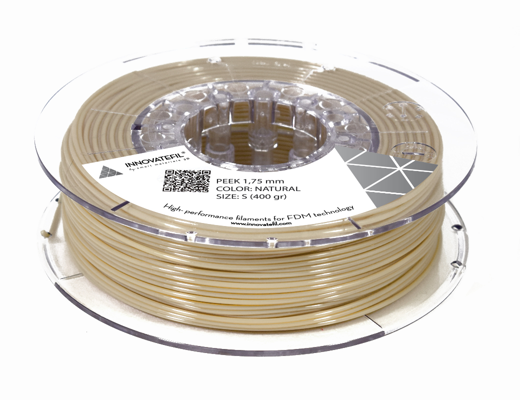 Levně INNOVATEFIL PEEK filament natural 1,75 mm 400 g