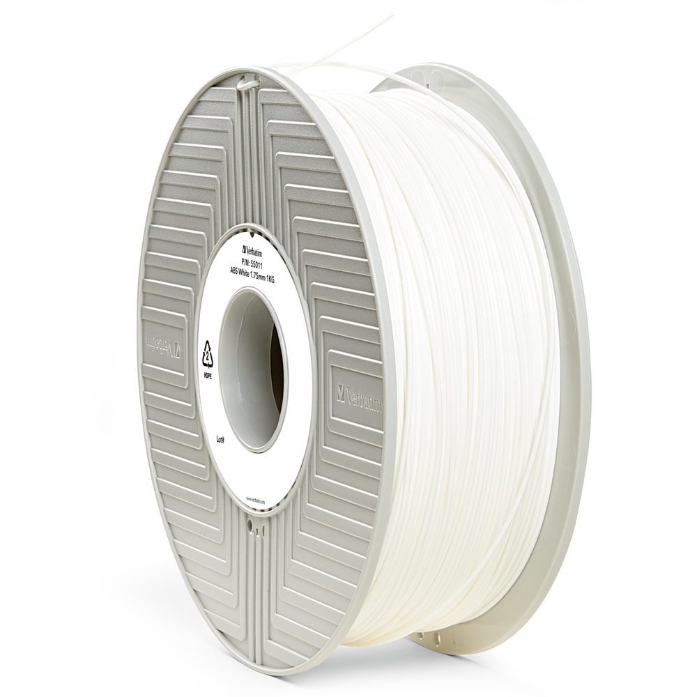 ABS filament 1,75 mm bílý Verbatim 1 kg