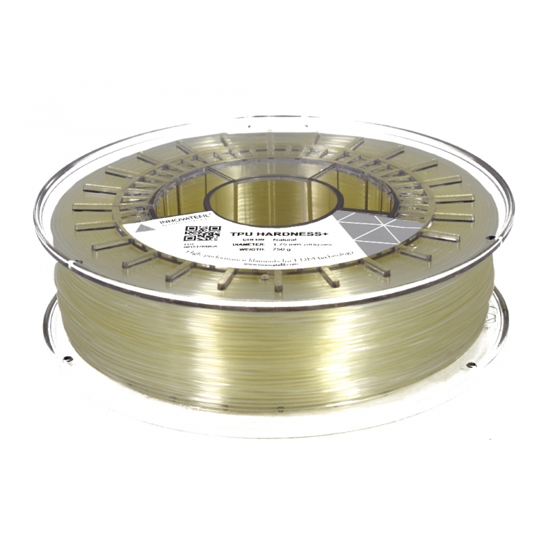 Levně INNOVATEFIL TPU HARDNESS+ filament natural 1,75 mm 750 g